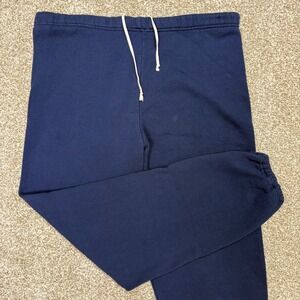 Vintage Russell Athletic Sweatpants Mens XL Blue Baggy Joggers 90s Made In USA